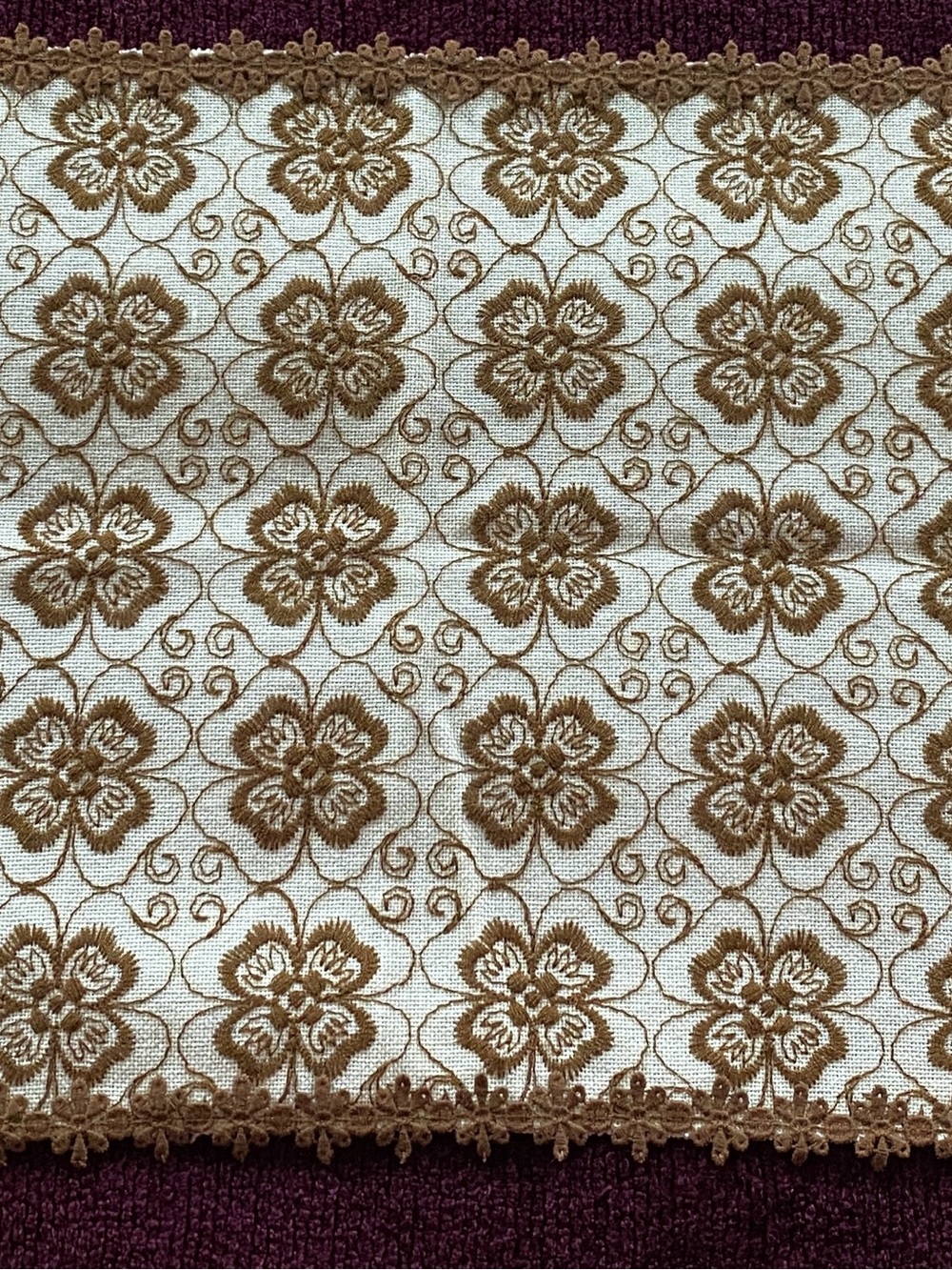 Vintage West German Doily, Table Runner or Dresser Scarf